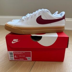 Boys Nike Court Legacy Shoes 4 Youth